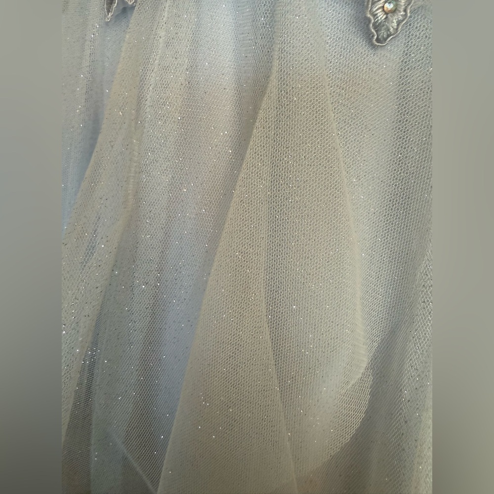 Light Blue Pear Culture Formal Dress - Picture 7 of 10